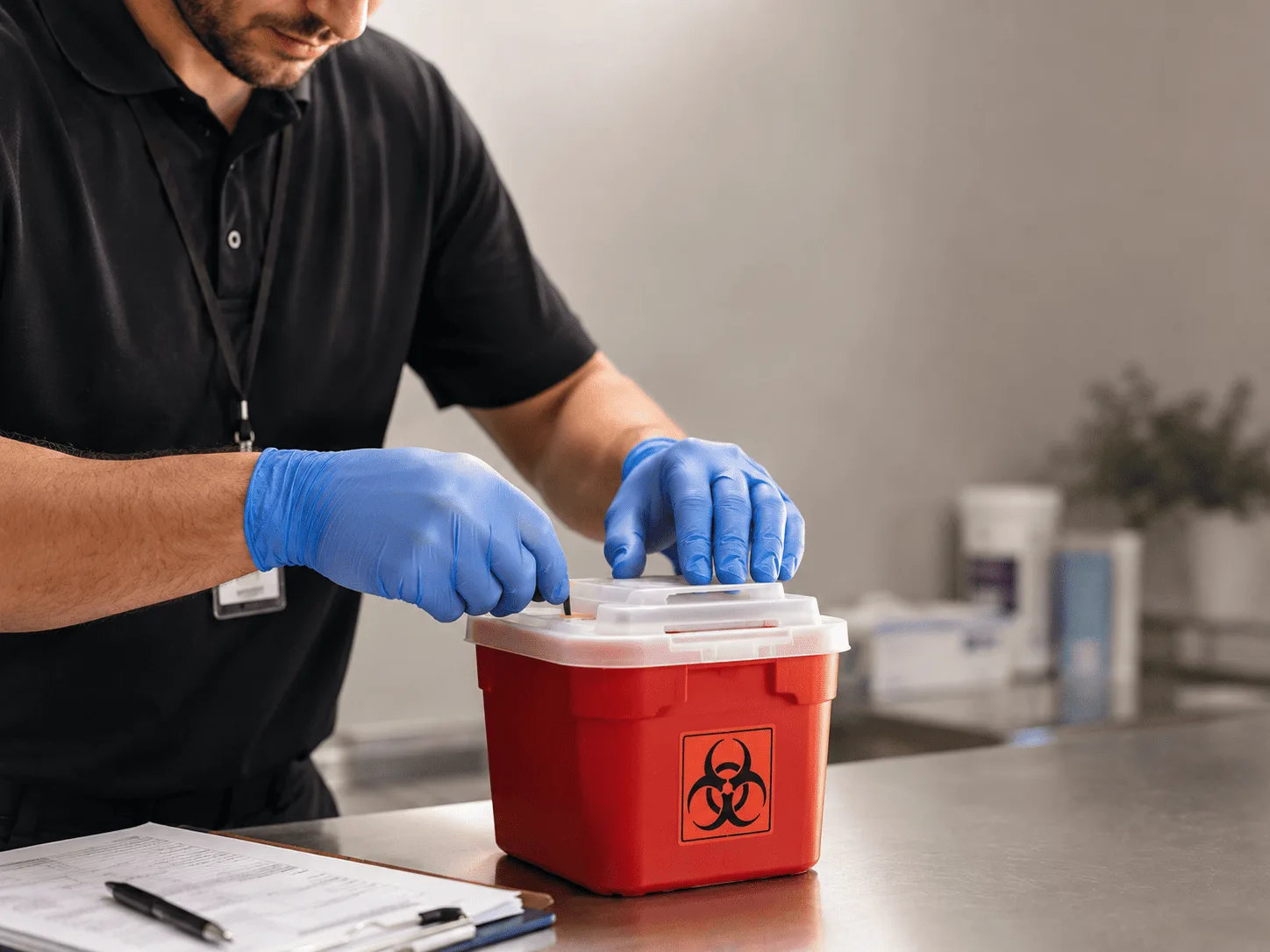 Why choose Sharps Waste Disposal in Rudolph, OH